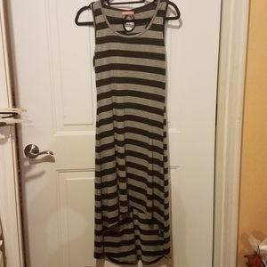 prestige edge large striped dress